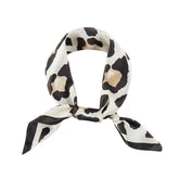 Leopard Print Square Scarf
