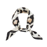 Leopard Print Square Scarf