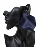 Sculpted Wavy Statement Earrings