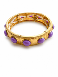 Oval Stone Stretch Bracelet
