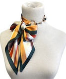 Horsebit Buckle Scarf Necklace