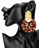 Round Door Knocker Earrings