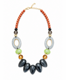 Sage and Grey Necklace