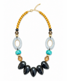 Turquoise and Grey Necklace