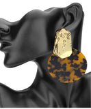 Round Door Knocker Earrings