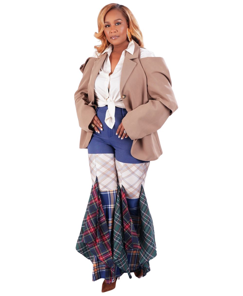 Open Shoulder Blazer