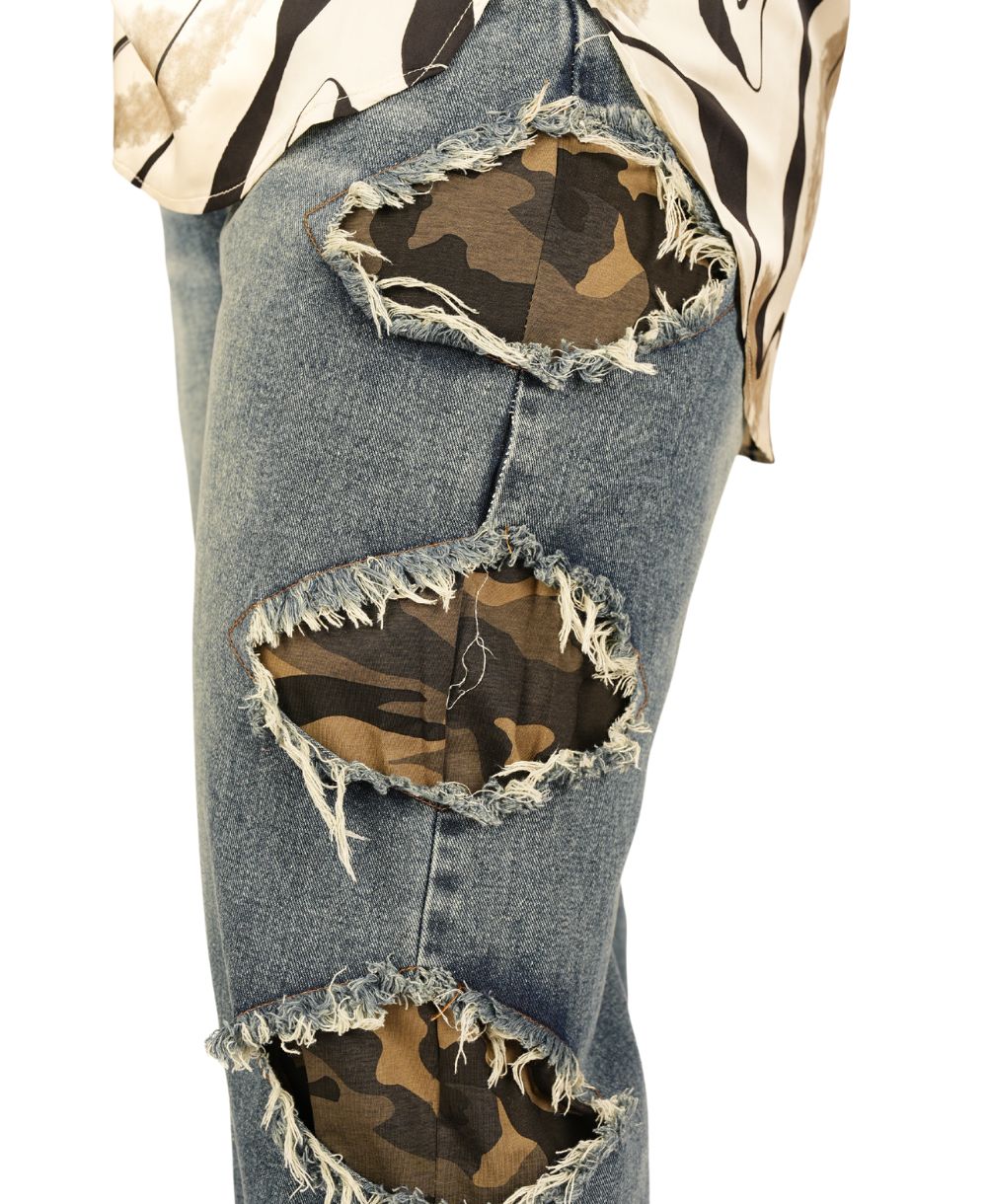 Camouflage Jeans