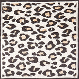 Leopard Print Square Scarf