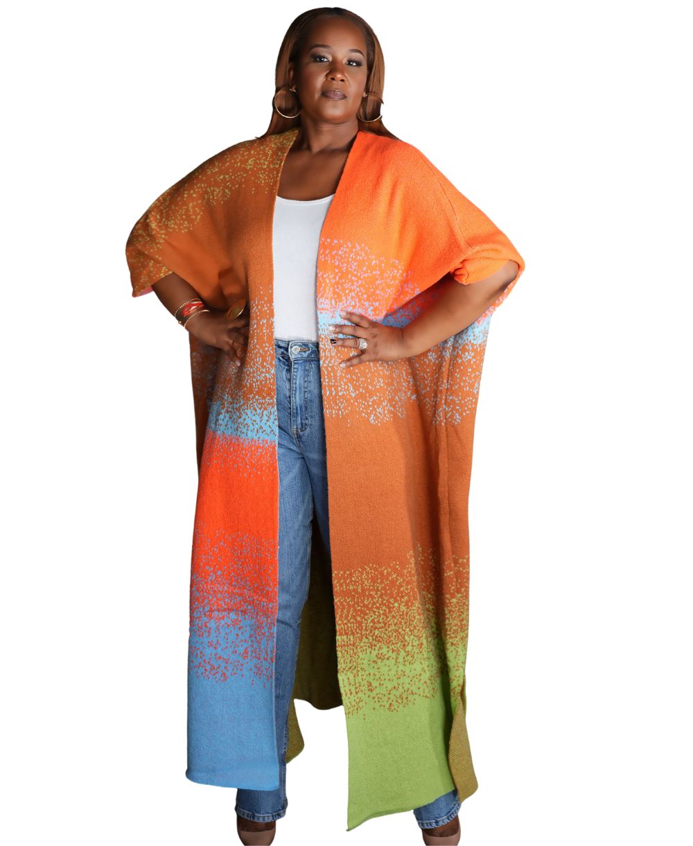 Ombre Statement Kimono