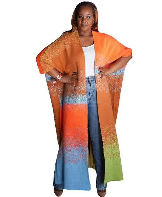 Ombre Statement Kimono