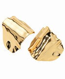 Bold Sculptural Folded Earrings