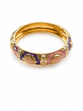 Fancy Small Bamboo Bangle Bracelet