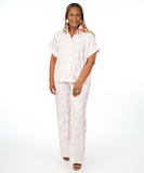 Floral Accent Pant Set