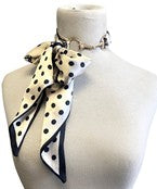 Horsebit Buckle Scarf Necklace