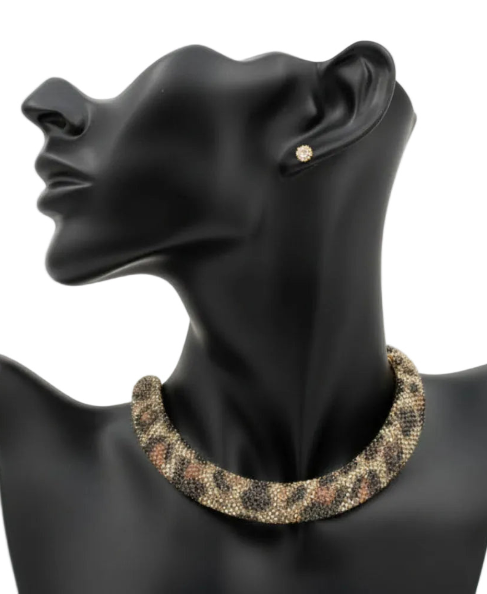 Leopard Snake Chain Necklace