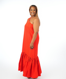 One Shoulder Trumpet Dress