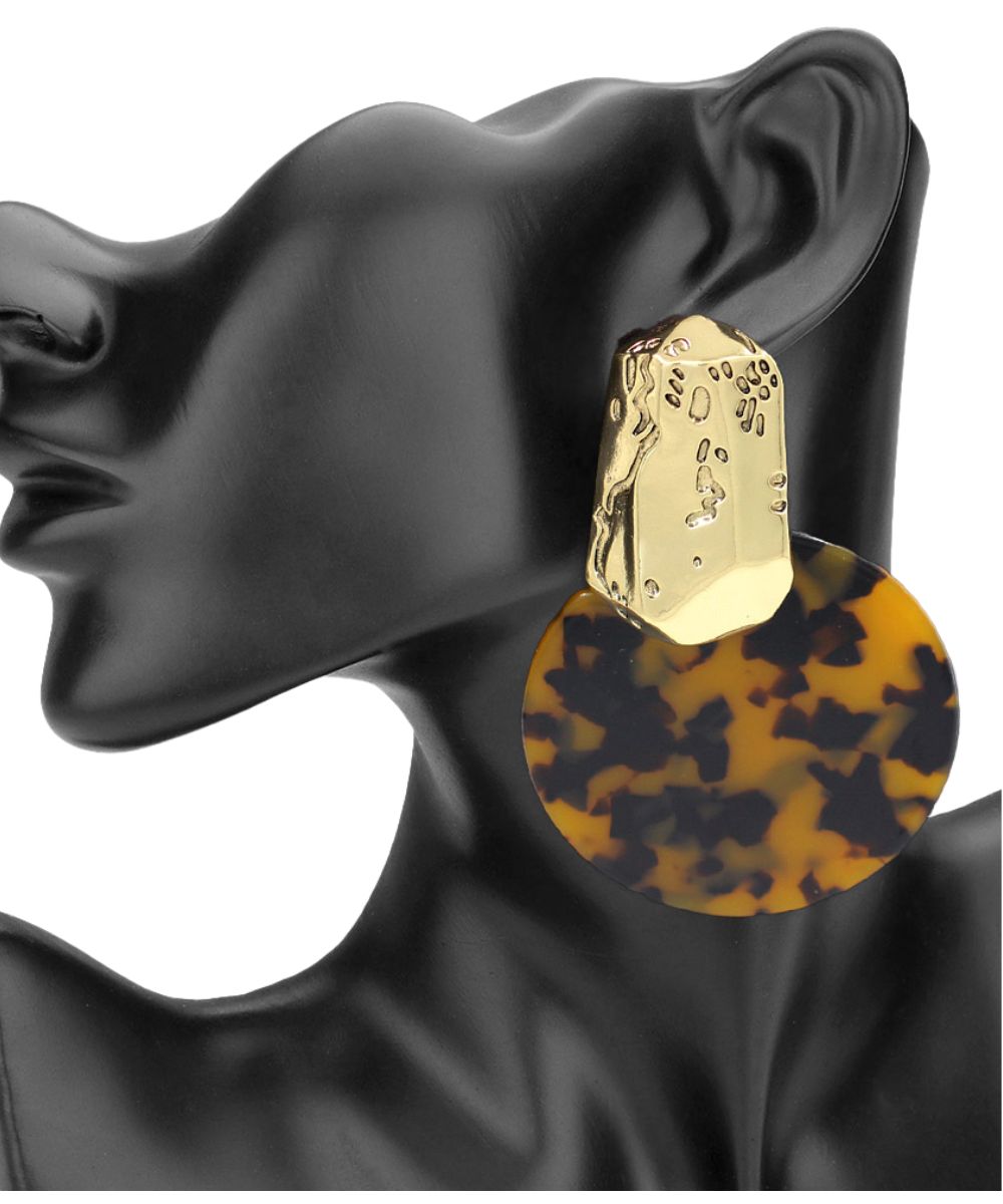 Round Door Knocker Earrings