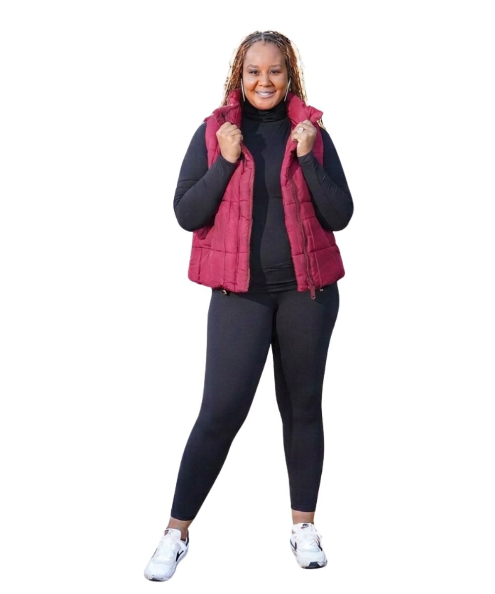 Nylon Puffer Vest