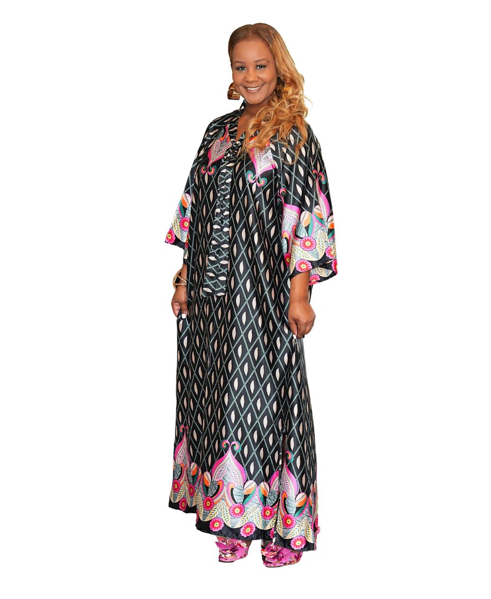 Maxi Split Floral Dress
