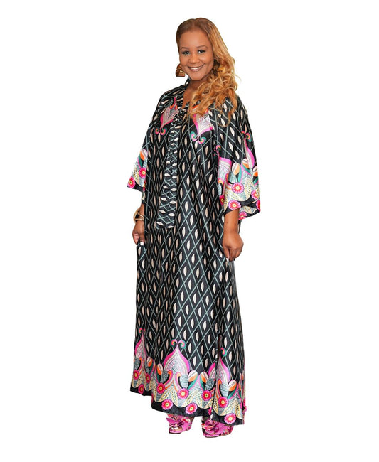 Maxi Split Floral Dress