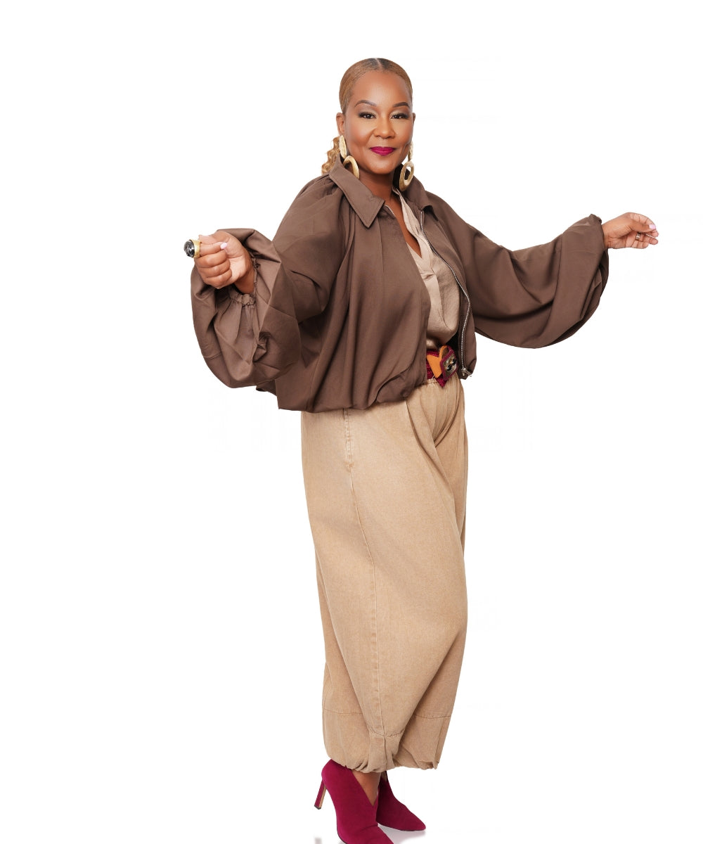 Bubble Hem Jacket