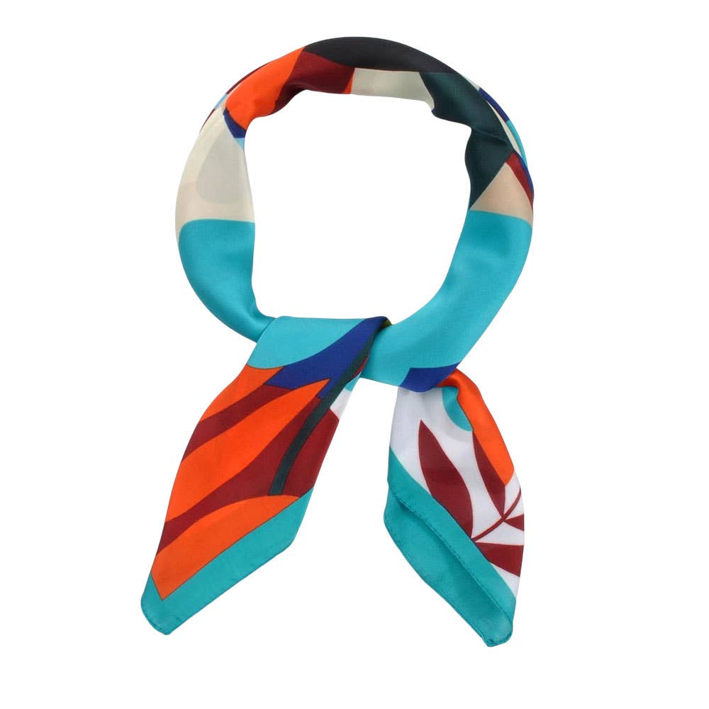 Bold Abstract Floral Scarf