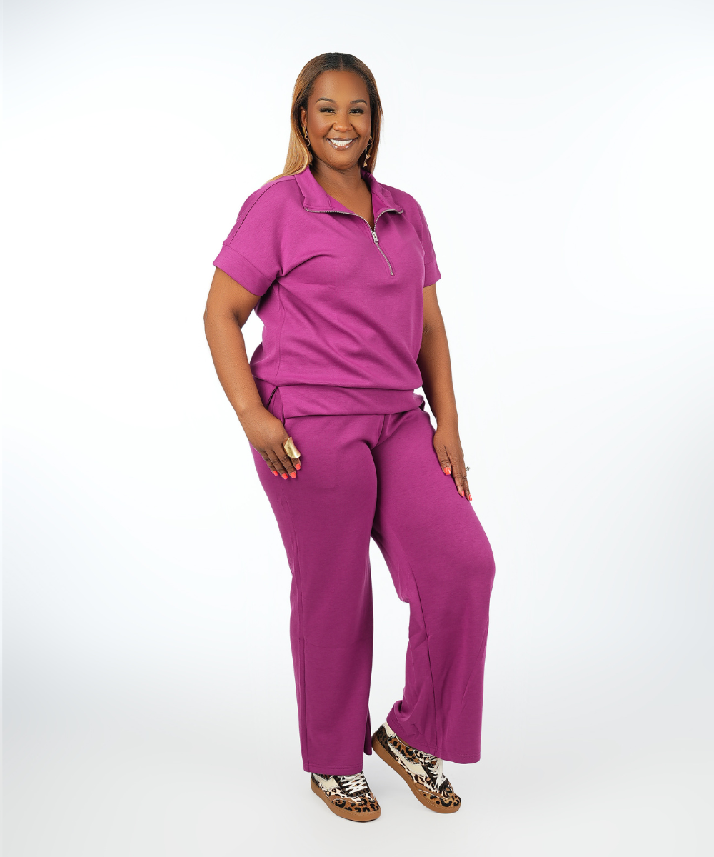Quarter Zip Travel Set